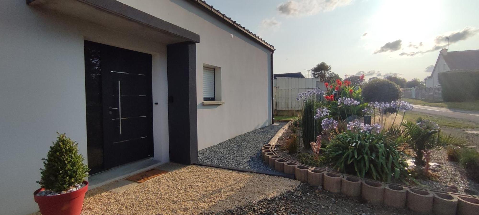 Maison Recente Avec Jardin. Plourhan Kültér fotó