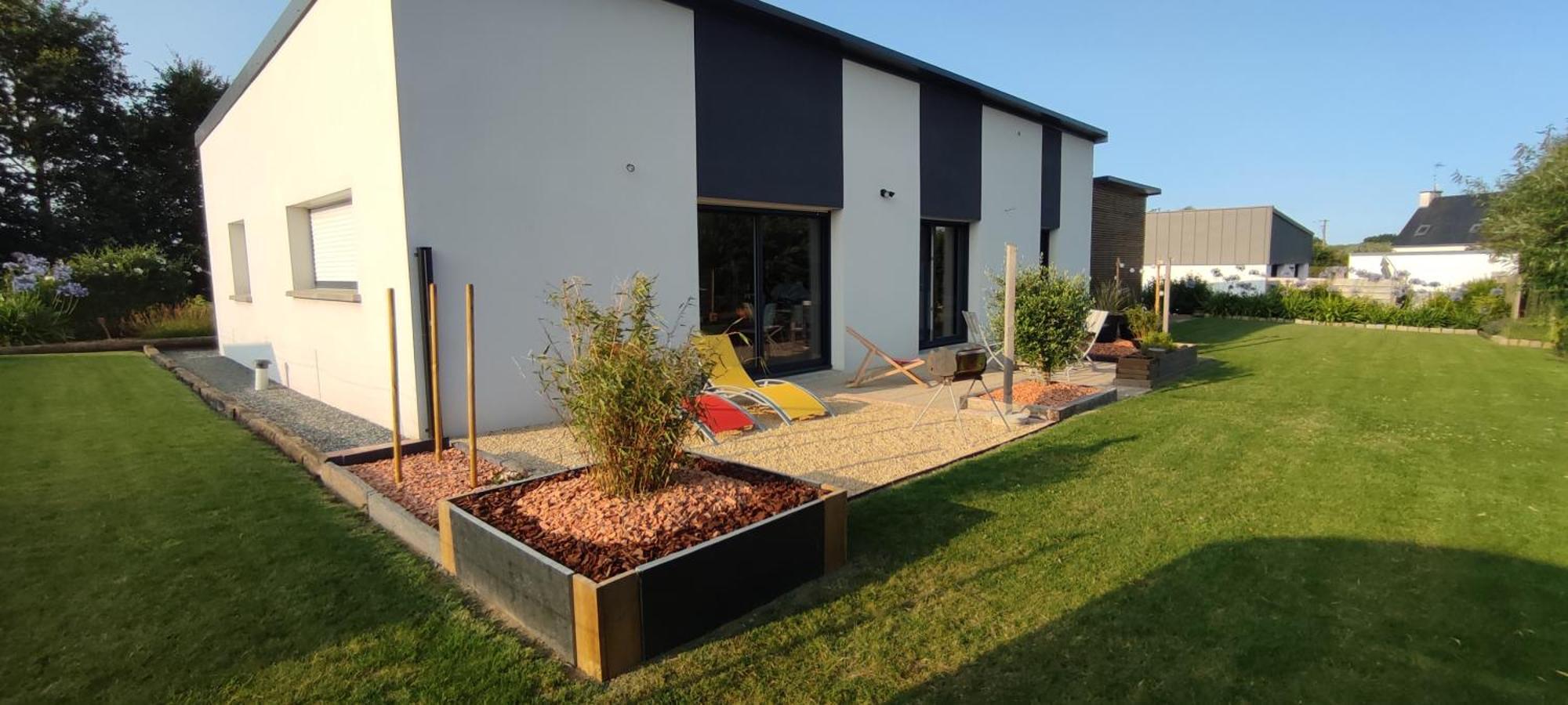 Maison Recente Avec Jardin. Plourhan Kültér fotó